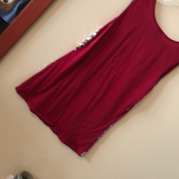 Gorgeous soft sequins tank top l - Picture 6 of 6